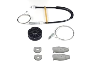BROSS AUTO PARTS BWR1157 Kit de réparation de régulateur de fenêtre arrière gauche pour Megane 1 Coupé Cabriolet 1995-2002