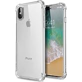 KZY İletişim iPhone X ile uyumlu ile Uyumlu Kapak Şeffaf Airbag Antishock K&ouml;şe Korumalı Silikon Kılıf