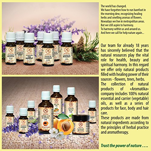 Zitronen Öl, 100 % naturreines ätherisches 10ml 0,33 oz, Reine & Natürliche Zitronenöl- Citrus Limon, Italien – für guten Schlaf /Beauty / Stressabbau / Baden / Körperpflege / Wellness Schönheit / Aromatherapie / Entspannung /Massage / SPA / Aroma diffuser / Duftlampe / Raumbeduftung / Kosmetik /Kosmetikanreicherung / Aromatherapeutische / Unverdünntes / Therapeutische / Alternative medizin; Glasflasche, von AROMATIKA - 4