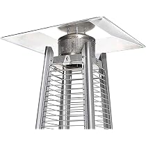 Bouclier Réflecteur Chaleur Pour Chauffage Terrasse - Dessus Remplacement Universel Aluminium 47x47cm