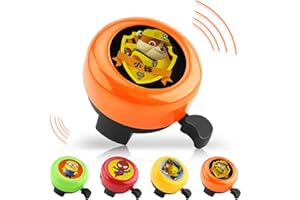 LGZIN Sonnette de Vélo pour Enfants, Sonnette Velo Fille Garçons, Mini Cloche de Vélo, Sonnette de Guidon de Vélo, Klaxon Velo Enfant pour Vélo de Route, VTT et Scooter