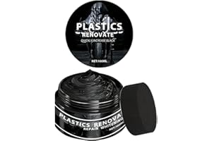 GENERICO Ripristinatore Plastiche Auto | Trattamento Cruscotto | Cera Ripara Gomma 100ML Protezione UV Asciugatura Rapida Antisbiadimento per Auto Furgone Moto