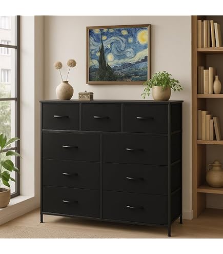 YITAHOME Kommode,Kommode Mit 6 Schubladen,Stoffschu Produktbild-Vorschau 11