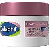 Cetaphil Healthy Radiance Crème de nuit éclaircissante à la niacinamide pour peaux sensibles sujettes à la pigmentation 50 g