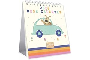 2026 Boofle Desk Calendar Month to View Layout by Portico Designs Ltd