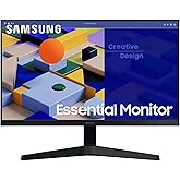 Samsung S31C Essential Monitor S24C314EAU, 24 Zoll, IPS-Panel, Full HD-Auflösung, Eco Saving Plus, AMD FreeSync, 5 ms Reaktio