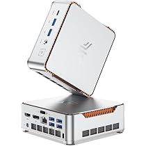 NiPoGi P2 Mini PC Windows 11 Pro Mini PC AMD Ryzen R2544(Βeat
