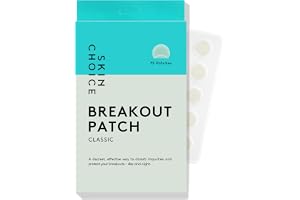 SKIN CHOICE Pimple Patches – Breakout Pimple Patch Classic – Osynliga Hydrocolloid Patches, Koreansk Hudvård, Vegansk Och Dju