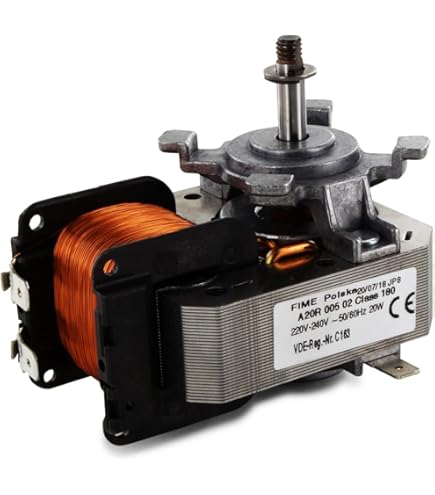 Moteur Et Pales De Ventilateur De Four - Pièce De Rechange Pour Cuisinières Cannon - 220-240V 50-60Hz - Compatible Nombreux Modèles