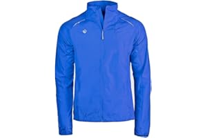 Izas - Chaqueta De Running para Hombre - Chaqueta Técnica con Cierre de Cremallera y Tecnología Dry Fit que Expulsa el Sudor a la Superficie y Mantiene Seca la Piel - Brezel II