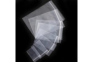 newlng 200 Piezas Bolsas de Plástico Transparentes Pequeñas 10cmX15cm Con CierreBolsas Pequeñas Plastico Transparentes Resellables Bolsas Hermeticas Pequeñas(Disponible en varios tamaños）