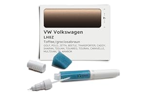 Genuine Colors Pennarello a vernice TOFFEE/GRIGIOSABRAUN LH8Z compatibile/ricambio per VW Volkswagen Marrone