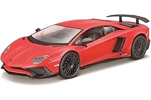 Bburago - Lamborghini Aventador, Rojo (18-21079)