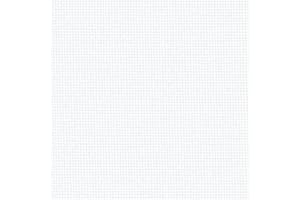 Zweigart White (100) 25 Count Lugana Cotton Evenweave Fat Quarter Measuring 70cm x 50cm (27 x 19 Inches)