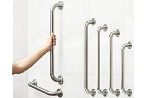Stahlia Haltegriff Ø 30mm Edelstahl gebürstet 250mm Handtuchhalter Haltegriffe für Senioren Aufstehhilfe Haltegriff Dusche Badewannengriff Handgriff