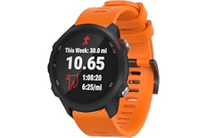 Songsier Forerunner 245 20 mm uniwersalny zapasowy pasek do zegarka sportowego, Vivoactive 3/Forerunner 645/158/Vivomove HR/Galaxy Watch Active 2/Huawei GT 42 mm i więcej