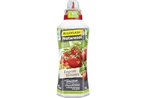 Algoflash NATURASOL Engrais Liquide Tomates 1 L, UAB, ALBIOTOM1