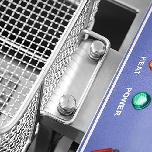 Ridgeyard 19l Edelstahl Stahl Doppel Fritteuse Doppel Tank Kommerzielle Kche Tief Fett Friteuse Restaurant Deep Fryer Ridgeyard 19l Edelstahl Stahl Doppel Fritteuse Doppel Tank Kommerzielle Kche Tief Fett Friteuse Restaurant Deep Fryer