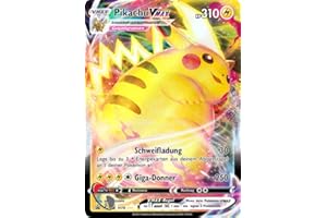 Cardicuno Pikachu VMAX SWSH286 Promo Sammelkarte Deutsch