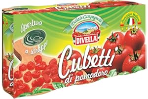 DIVELLA POMODORI A CUBETTI ITALIANI DIVELLI TRE CONFEZIONI