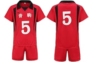 SOOYOOYOO Anime Cosplay Vêtements de Volleyball Confortable et Ventilation Maillots Uniforme