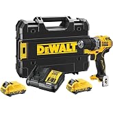 Dewalt DCD701D2-QW 12V Li-Ion Double Battery Coal-Free Hammer Drill