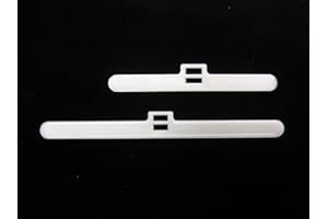 BLINDSPARES 50 Vertical blind slat hangers - 89mm (3½ inch) - Superior UV Stabilised vane holder clips