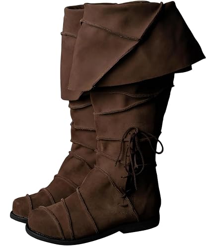 Cachorro Bottes Plates Basses Pour Femmes, 1 Paire De Bottes En Cachorro Bottes Plates Basses Pour Femmes, 1 Paire De Bottes En