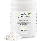 ZeoBent MED Detox-Pulver 400g, Zeolith-Bentonit, Medizinprodukt, Apothekenqualität, Vergleichssieger, Darmreinigung, Entgiftu