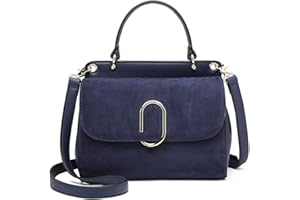 Miss Lulu Handtasche Klein Henkeltasche Damen Elegante Schultertasche Umhängetasche Kunstlerder Shopper