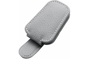 Colorful Outdoor Auto Eye Clip Auto Sonnenblende Auto Innenraum Brillengestell Auto Sonnenbrille Box Brillenhalter Clip Halter Autoverzierungen Für Armaturenbretthunde (Grey, One Size)