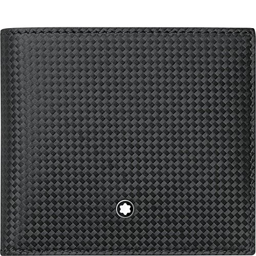 Preisvergleich Produktbild Montblanc Extreme Brieftasche 4 cc mit Münzfach Münzbörse, 11 cm, Schwarz
