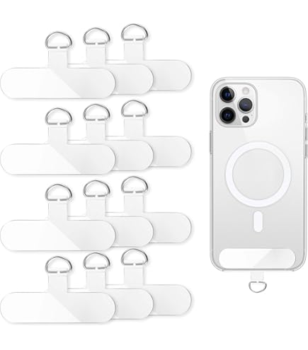 HappyCase Universele Nylon Pad / Houder voor Bevestiging Telefoonkoorden Zwart