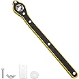Sulfar Original Universal Car Jack Ratchet Wrench|360 Forward and Reverse knob Labor-Saving Design|Scissor Jack Lift Speed Handle Tool|Jack Lug Handle Tool|Tire Wheel Jack Wrench