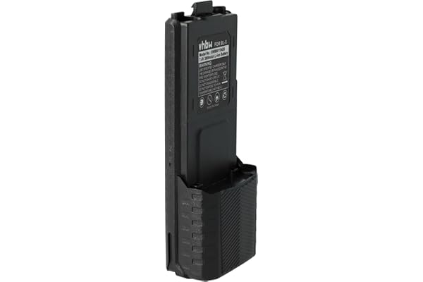 vhbw Batterie Compatible avec Baofeng UV-5R, BF-F8, UV-5RA, UV-5RE, BF-F9 Radio Talkie-walkie (3800mAh, 7,4V, Li-ION)