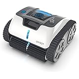 WYBOT Robot de Piscine sans Fil pour 110mins, Nettoyage Automatique du Sol, Ligne d'eau et des Murs, avec Planification D'iti