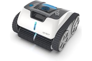 WYBOT Poolroboter Akku für 110 Mins, Vollautomatisch Poolreiniger Boden, Wasserlinie, Wandreinigung, Poolsauger mit Navigation & Routenplanung, für Pools über oder im Boden bis zu 120 ㎡