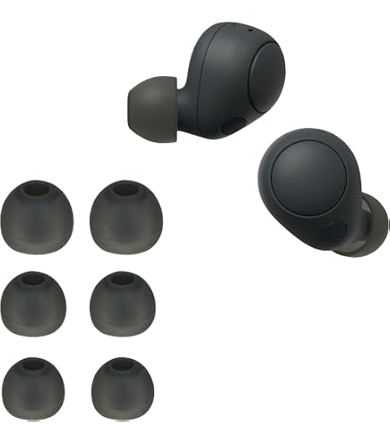 ALXCD Silikon-Ohrpolster Für Sony In-Ear Kopfhörer – 3 Paar In S/M/L, Weich & Schalldämmend