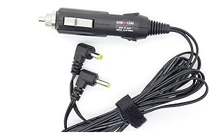 GOOD LEAD 12 Volt Dual Twin Screen Car Charger For Maxtek 9 Twin In Car Portable DVD Player