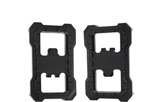 DASNTERED Pedales de Bicicleta para MTB, Cala sólida para Bicicleta de Ciudad, Ciclismo de montaña, Pedal de Plataforma Ligero Universal para Bicicletas de Ciclo-Cross de Viaje, etc.