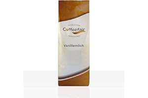 ‎COFFEEFAIR Coffeefair Vanille-Milch für Automaten 1kg | Vanillemilch Instant-Pulver