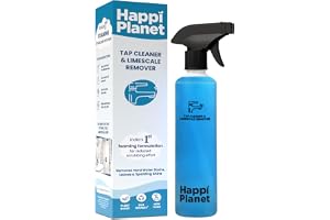Happi Planet | Tap Cleaner & Limescale Remover | India’s 1st Foaming Formulation for Reduced Scrubbing Effort,...