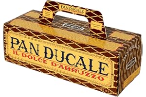 Pan Ducale - Postre típico de la región de los Abruzos (Italia) con chocolate y almendras - 300 g