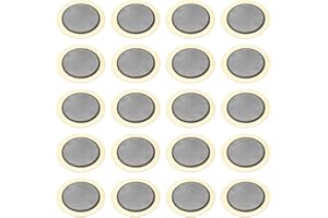 uxcell 20 Pcs Piezo Discs 25mm Acoustic Pickup Transducer Element Trigger Buzzer CBG Guitar