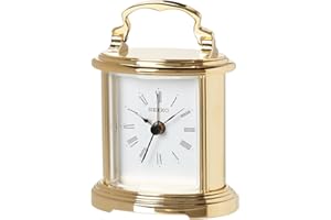 Seiko Desk Clock, Metal, Gold, No Size