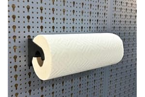 C3E Papier Halter Halterung für Lochwand passend für Küpper Lochwand und Eurolochung 45 mm Eurolochwand - Alle Lochwände - Systemhalter - Lochwand Zubehör