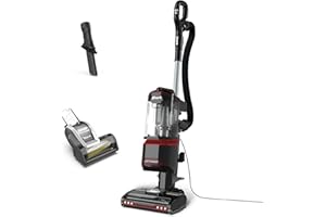 Shark Corded Upright Vacuum Cleaner 1.1L with Lift-Away Technology, Pet Model, LED Headlights, Anti-Allergen, 8m Cord, 750W, Pet, Crevice, Multi-Surface Tools, Red/Black, NV602UKT