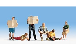 Noch - 15575 - Modélisme Ferroviaire - Lecteurs - 6 Figurines