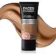 FACESCANADA All Day Hydra Matte Foundation Cream| 3-In-1 Foundation + Moisturizer + Spf 30 | 24 Hr Aloe Hydration & Vitamin C | 10Hr Long Wear | Medium To High Buildable Coverage | Warm Sand | 25Ml