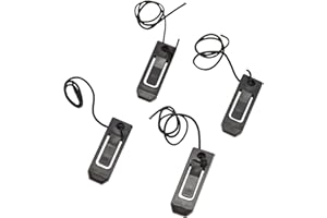 KOCAN 4 PCS Sup Split Surfer Paddle Board Fin Clip Séparateur d'eau Planche De Ski Nautique Poisson Fin Clip Boucle Paddleboard Planche De Surf Clip Queue